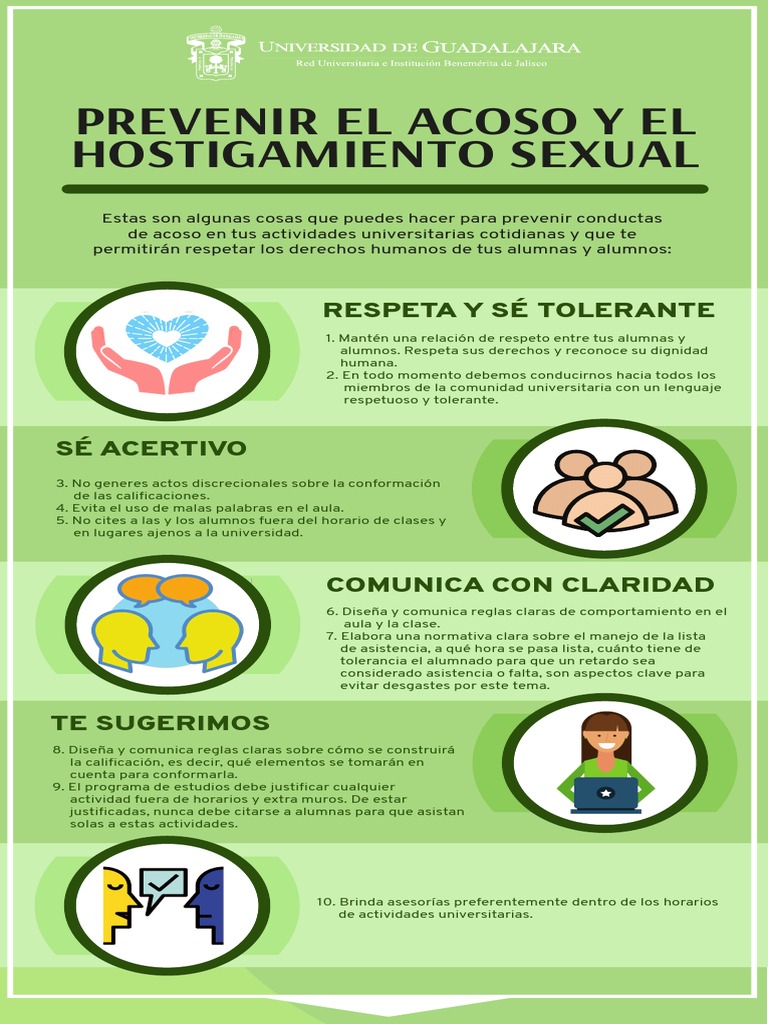 Prevenir El Acoso y El Hostigamiento Sexual | PDF