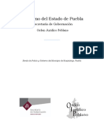 Bando de Policia y Gobierno Del Mpio de Huejotzingo Puebla 11nov2019