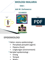 EPIDEMIOLOGI MALARIA (Indahzc) Tk.2a