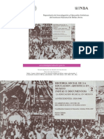 Historia Social de La Educacio N Arti Stica en Me Xico Notas y Documentos 2