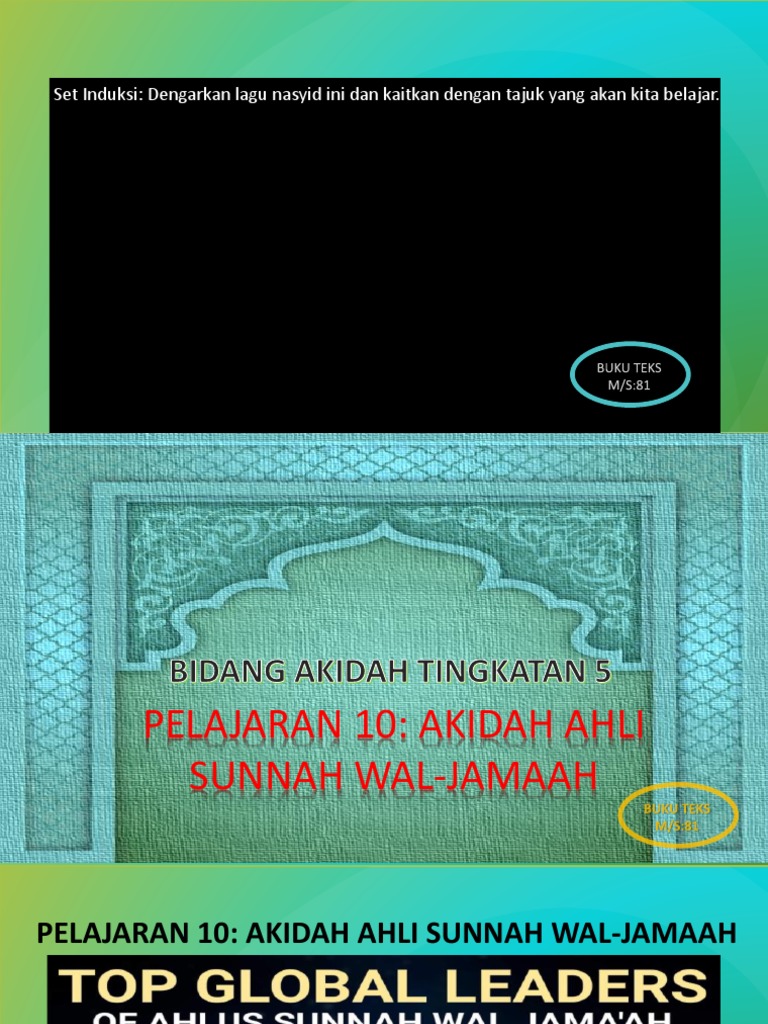 Pel 10 Akidah Ahli Sunnah Wal Jamaah Pdf