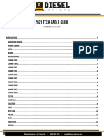 2021 TEXA Cable Guide by Machine