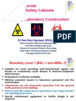 Biosafety Levels Biological Safety Cabinets and Biosafety Laboratory Construction