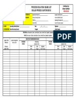 Form - Isolasi Proses, Daftar Buta