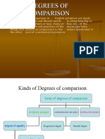 Degrees - of .Comparison.