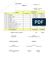 (LPD - I) Laporan Penggunaan Dana (L P D) - Iv: Jenis Kegiatan Jumlah Biaya