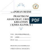 Dea Fatika Nurhayati - C 13 - Asam Urat, Ureum, Kreatinin