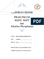 Analisis Kadar SGOT pada Probandus