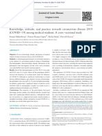 Knowledge, Attitude, and Practice Towards Coronavirus Disease 2019 (COVID-19) Among Medical Students - A Cross-Sectional Study