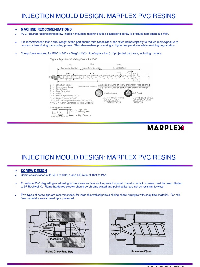 PVC Injection Mould Design Guide | PDF | Building Materials | Chemistry