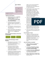 (STS) Science and Technology in Nation Building (Handout)