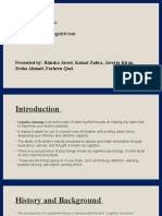 Presentation Topic: Cognitivism: Presented By: Rimsha Javed, Kainat Zahra, Javeria Kiran, Eesha Ahmad, Farheen Qazi