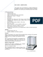 Determination of Crude Protein Content - Kjeldahl Method: Principle