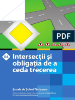 Manual Prioritatea Intersectii