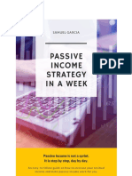 Samuel Garcia - Passive Income Strategy in A Week