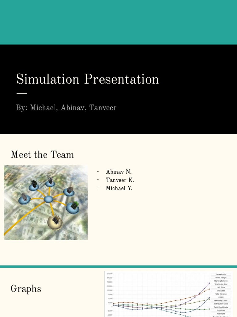 Simulation Presentation: By: Michael, Abinav, Tanveer | PDF