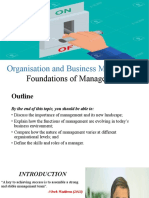 Ch. 1-Foundations of Management
