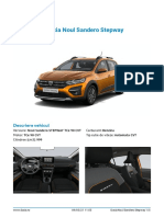 Sandero STEPWAY Confort TCe 90 CVT Orange Atacama Plus 2 Optiuni 15.190 EUR