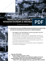 Peran Pelaku Ekonomi dalam Perekonomian Indonesia dan ASEAN