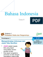 Bahasa Indonesia Tema 8