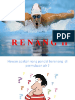 Materi Aktivitas Renang Kelas III Meteri II