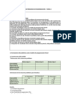 Análisis dual PL maximización