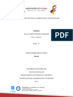 Foro de Discusion Politicas Alimentarias y Nutricionales