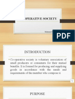 Co-Operative Society: Muhammad Faisal Rabbani