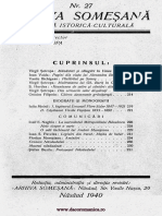 Arhiva Someşană Revistă Istorică-Culturală, 17, Nr. 27, 1940