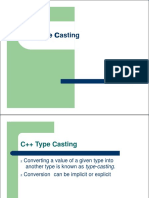 C++ Type Casting C++ Type C Casting