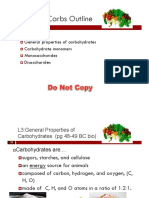 L3 Carbs Notes