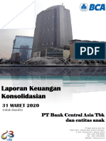 Laporan Keuangan BCA Maret 2020