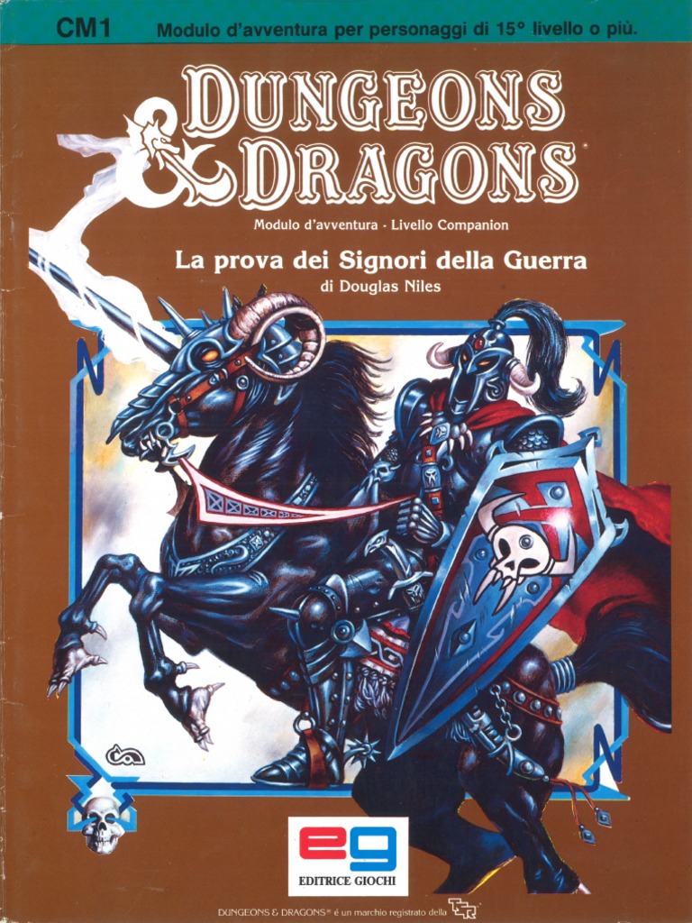 CM1 La Prova Dei Signori Della