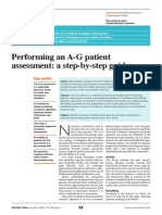 Performing An A-G Patient Assessment: A Step-By-Step Guide