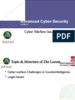 03 - Cyber Warfare Issues