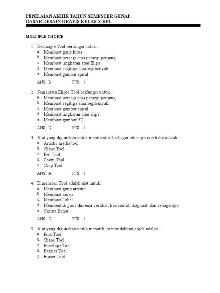 Desain Ruang Komputer Kelas X RPL | PDF | Seni