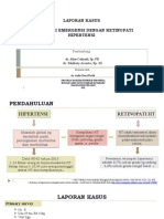 Laporan Kasus HT emergensi + Retinopati HT