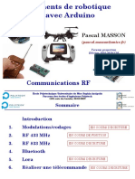 Elements de Robotique Avec Arduino - Communications RF - Projection - MASSON