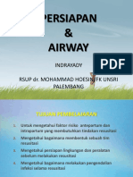 Persiapan & Airway