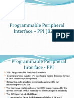 Programmable Peripheral Interface - PPI (8255)