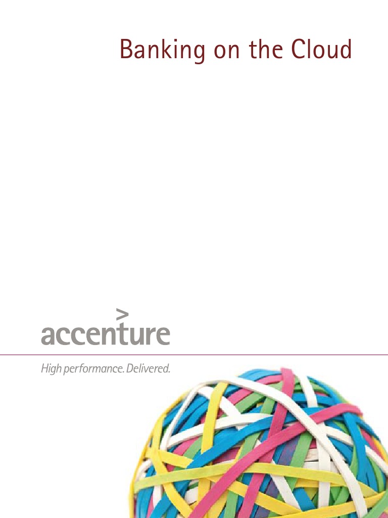 Accenture Banking Cloud Computing | PDF | Computers