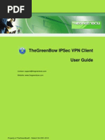 Download TheGreenBow IPSec VPN Client - User Guide by greenbow SN5124609 doc pdf