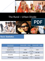 The Rural Urban Divide