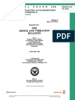 Technical Paper 290: 290 Zeroshift of Piezoelectric Accelerometers in Pyroshock Measurements