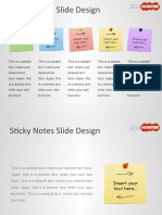 1212 Sticky Notes Slide Design