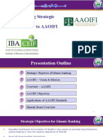 Strategic Objective of Islamic banking and Intro to AAOIFI CEIF - Oct 2016