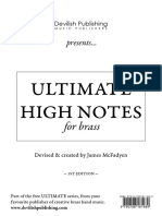 Ultimate High Notes: Presents..