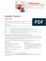 Supplier Finance: Suppliers Guide