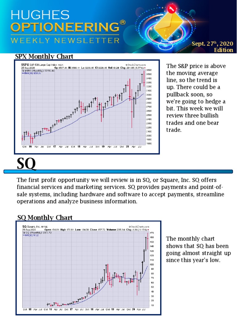SPX Monthly Chart: Sept. 27, 2020 Edition | PDF