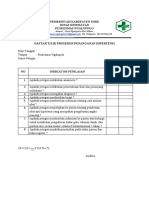 Daftar Tilik HT